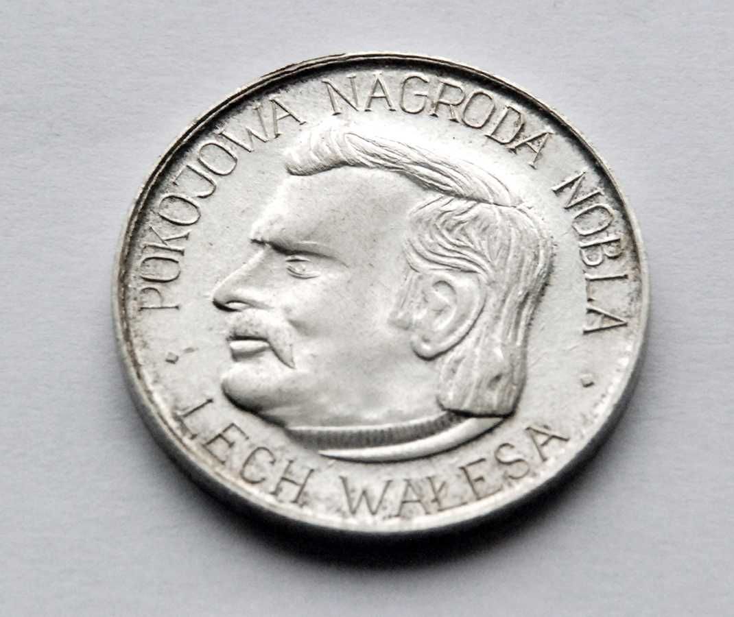 Medal Lech Wałęsa pokojowa nagroda Nobla 1983