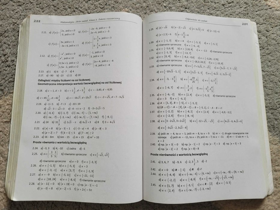 Matematyka zbiór zadań 2 (zakres rozszerzony)
