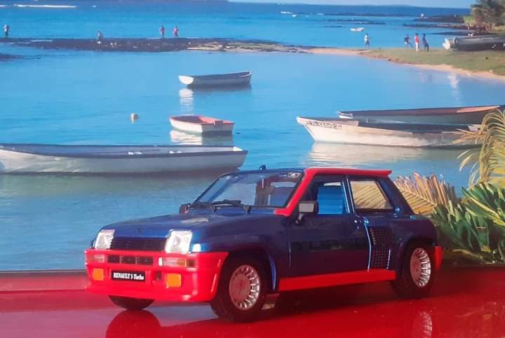 Renault 5 turbo novo escala 1/24