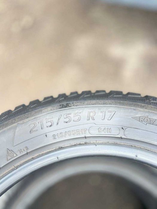 Зимові Шини Резина 215 55 R17 Michelin 2023 Year!