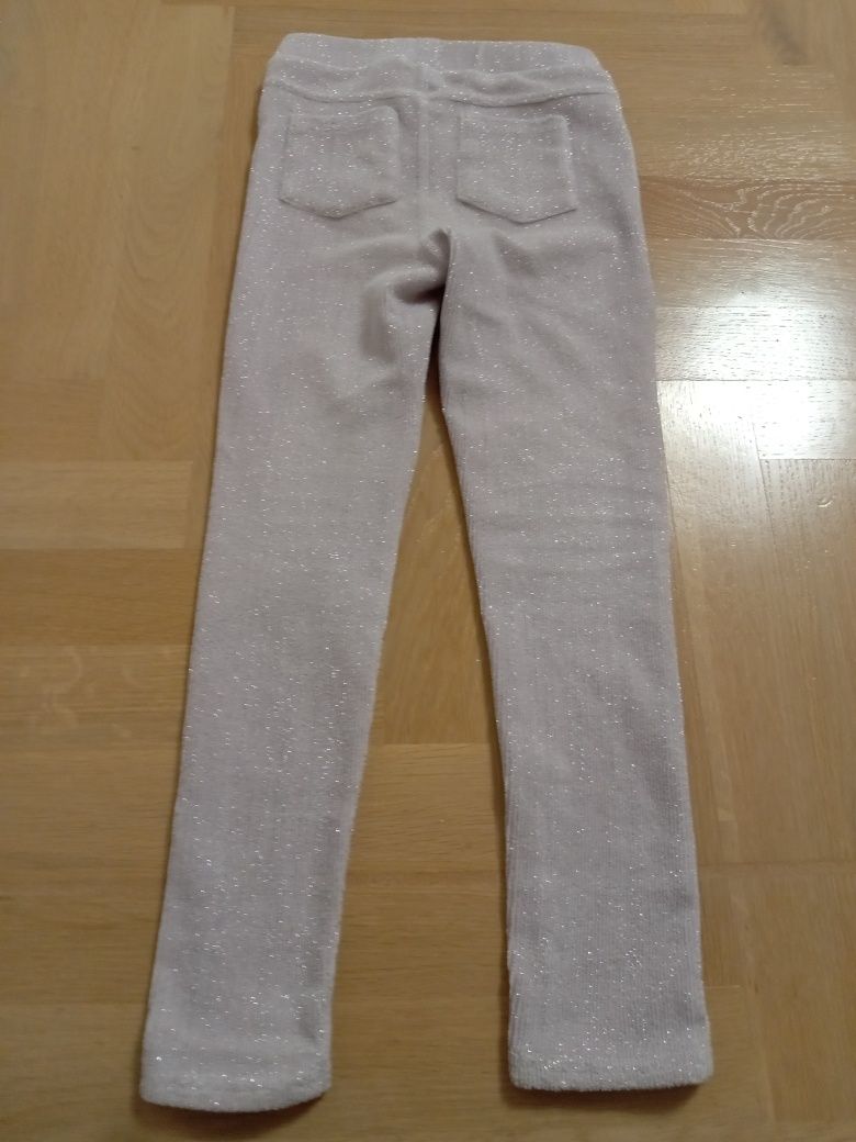 Legginsy Cool Club grube zimowe liliowe 128