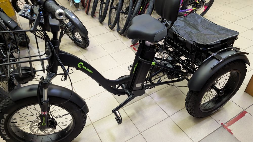 Электровелосипед E-Tricycle Cruzzer Turbo Pro