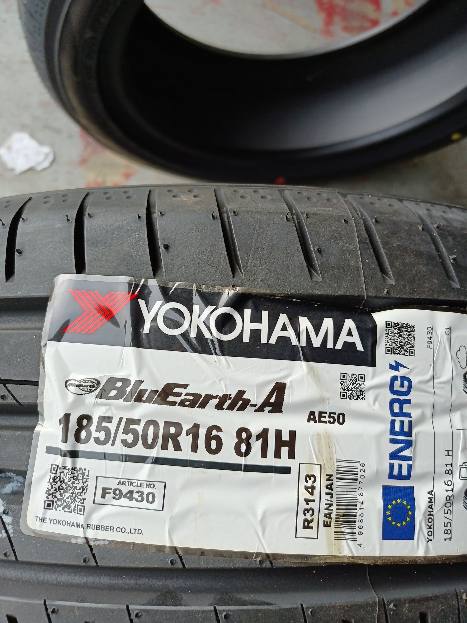 NOWE 185/50R16 81H Yokohama BluEarth-A AE-50 RPB