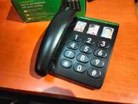 Doro PhoneEasy 331ph Telefon przewodowy stacjonarny dla seniora Duże