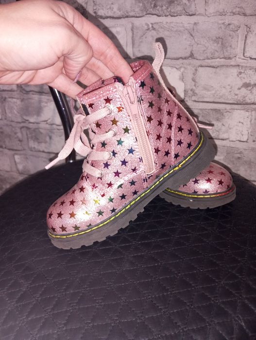 Botki trapery dziewczęce r 27