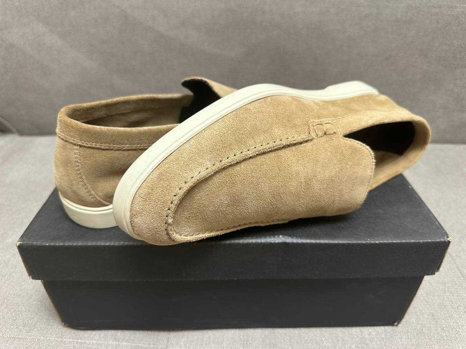 Massimodutti - м’які ЧОЛОВІЧІ лофери замшеві