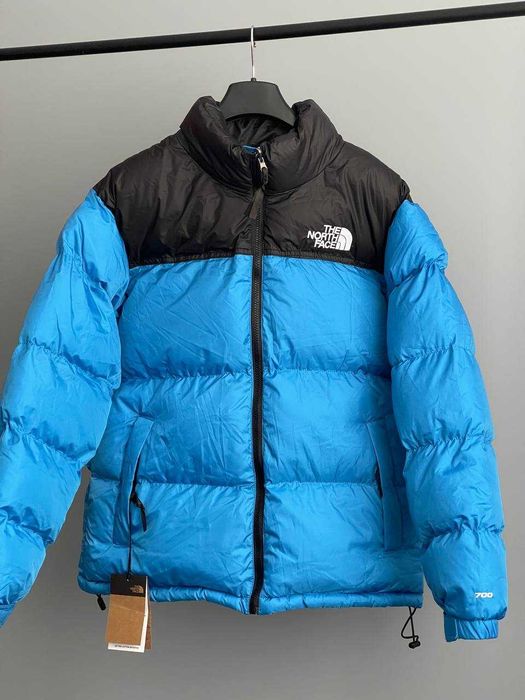 Чоловіча зимова куртка The North Face 700 Blue Black (S-XL)