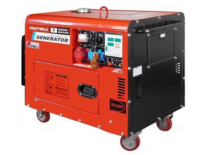 Generator Agregat KRAFTWELE SDG9800S 3F 9,8KW ATS