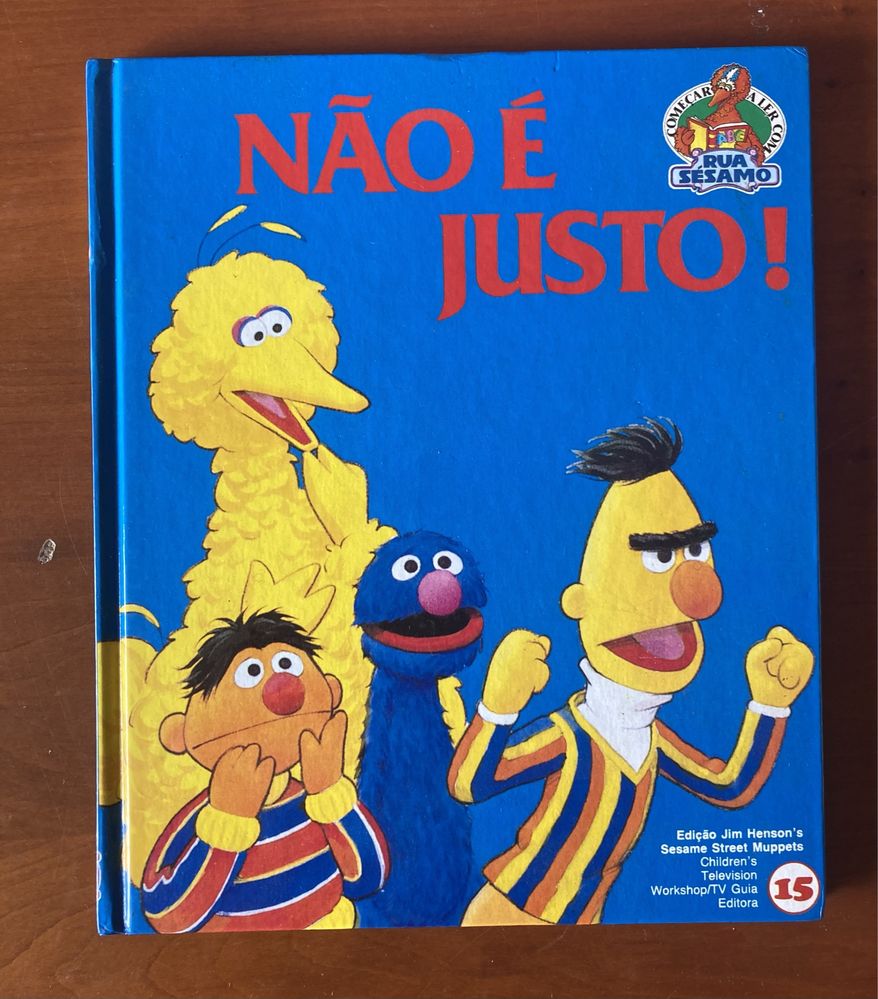 Livro infantil “Não é justo”