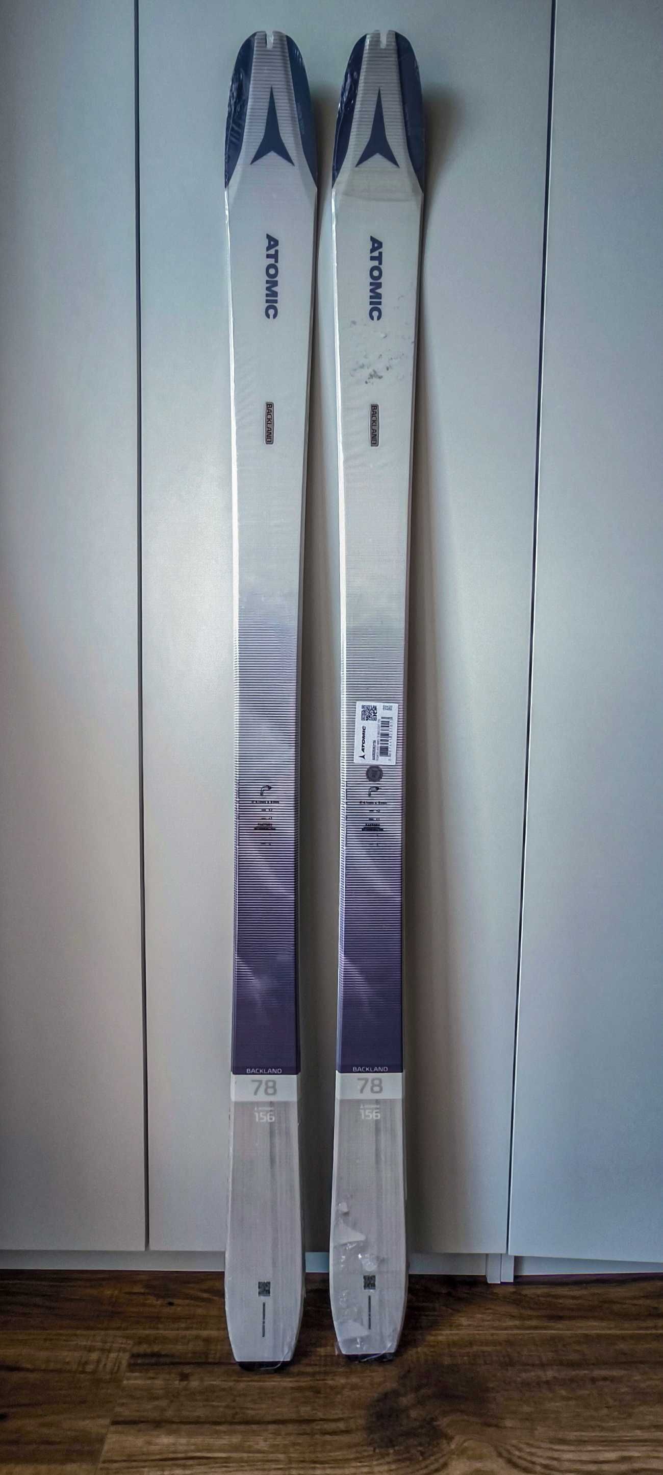 All Mountain Atomic Backland skitur 156/78 W + foki gratis