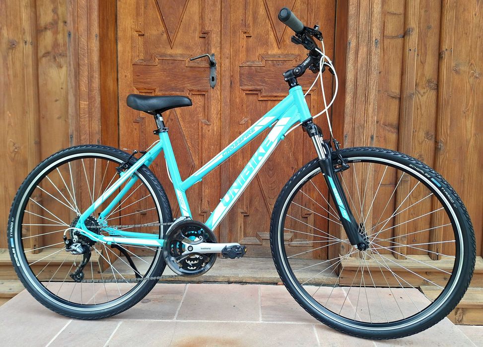 PIĘKNY NOWY 99% rower UNIBIKE Crossfire koła 28 cali rama L 19" Damski