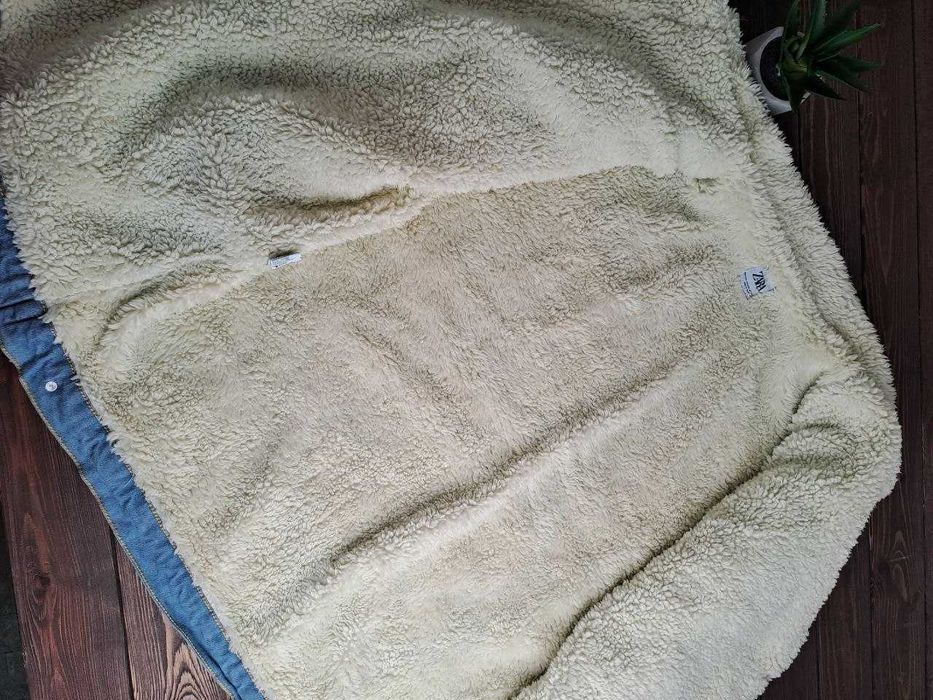 СКИДКА! XXL (54) ZARA MAN Мужская джинсовая куртка джинсовка зара