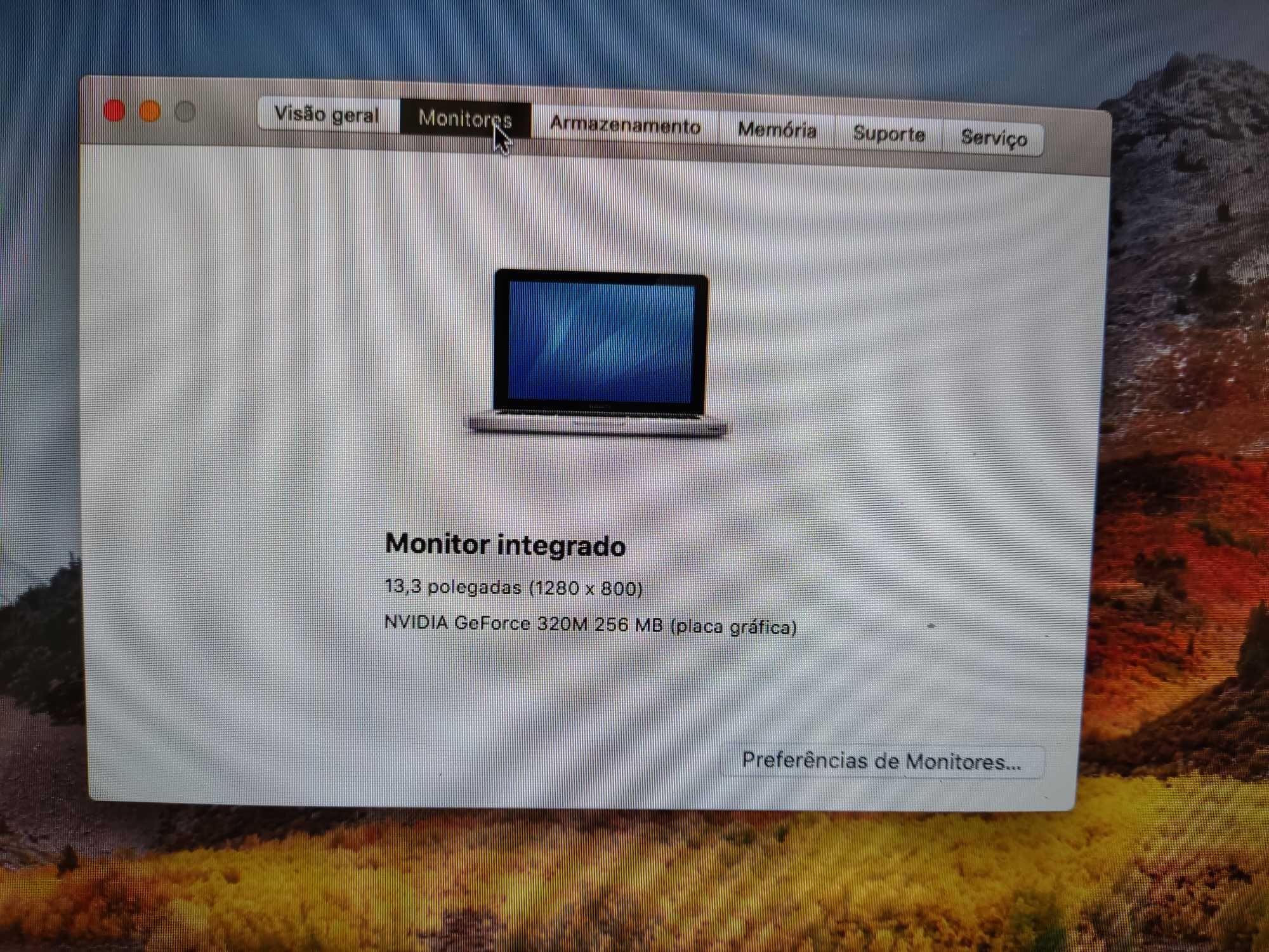 Mac book pro 13" de 2009