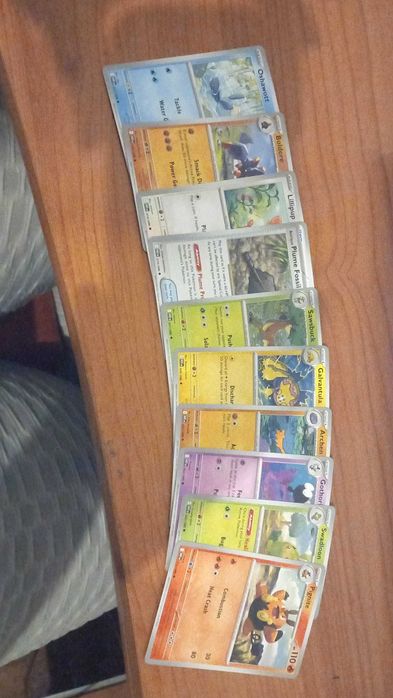 Pack 48 cartas pokemon coleção fogo branco originais