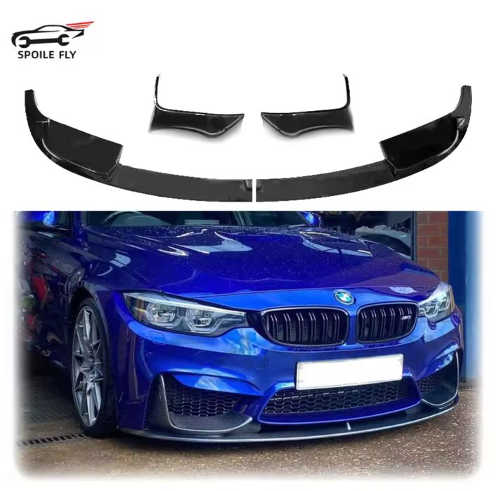 Губа, накладка на бампер m3