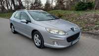 Peugeot 407 SW, 2.0 HDI, 2008 r., panorama