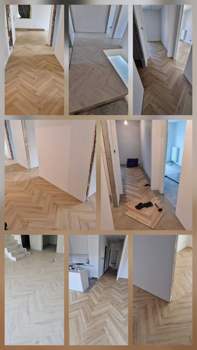 Montaż podłóg (jodełki ,listwy Pcv, Mdf, aluminium) – Kraków i okolice