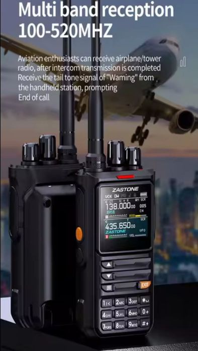 Нова профі радіостанція. Рація для військових зв'язoк 10W Zastone M8+S
