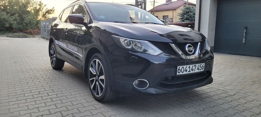 Nissan Qashqai Bezwypadkowy- serwis ASO- najbogatsza wersja