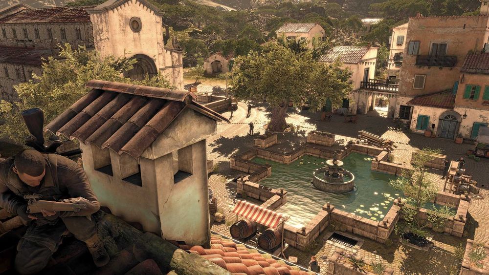 Sniper Elite 4: Italia PS4 / PS5 świetna strzelanka, snajper po polsku