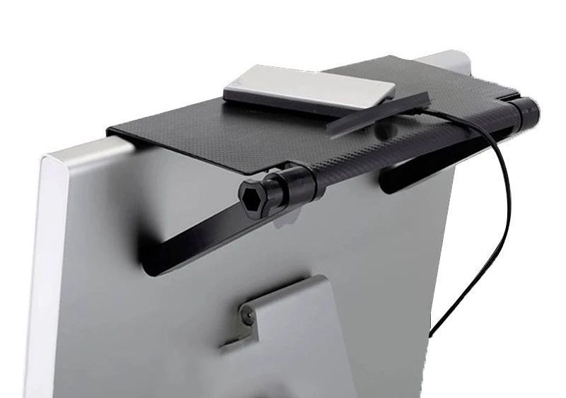 Półka nakładana na monitor TV pod dekoder DVB-T2 ART D-53 do 2,5 kg