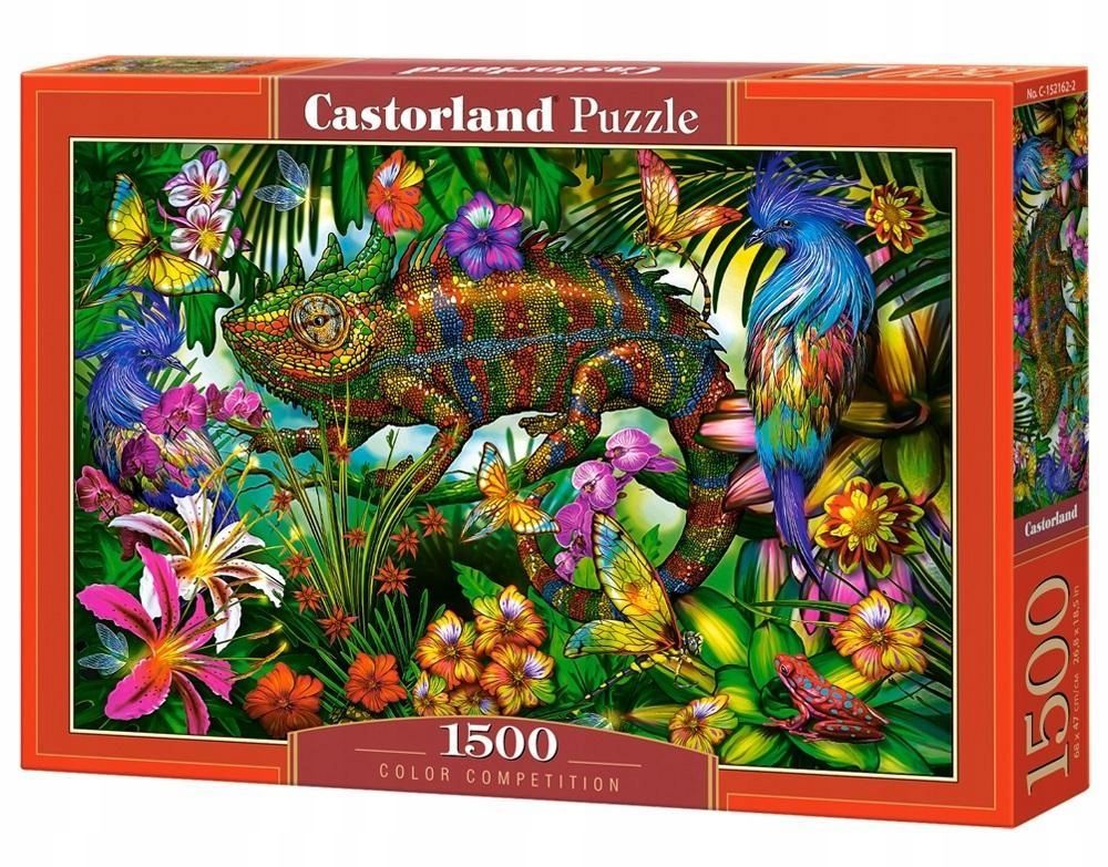 Puzzle 1500 Color Competition, Castorland