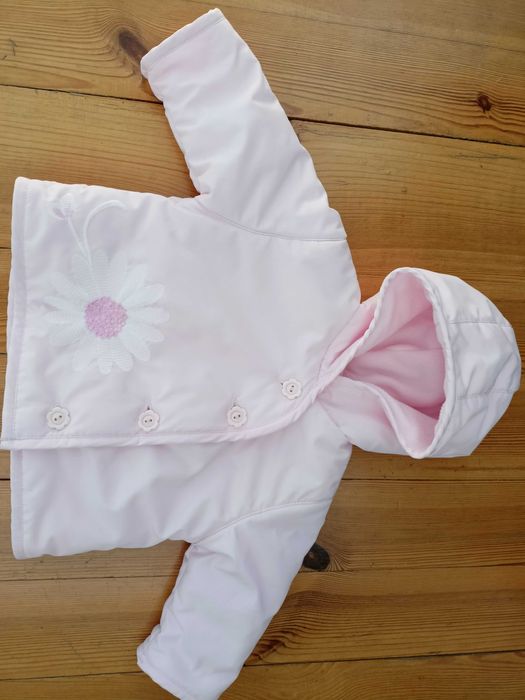 Kurtka zimowa różowa