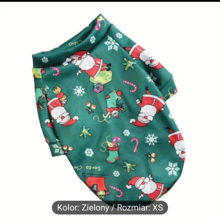 Modny polarowy sweter z cienkiego polaru dla zwierząt xs