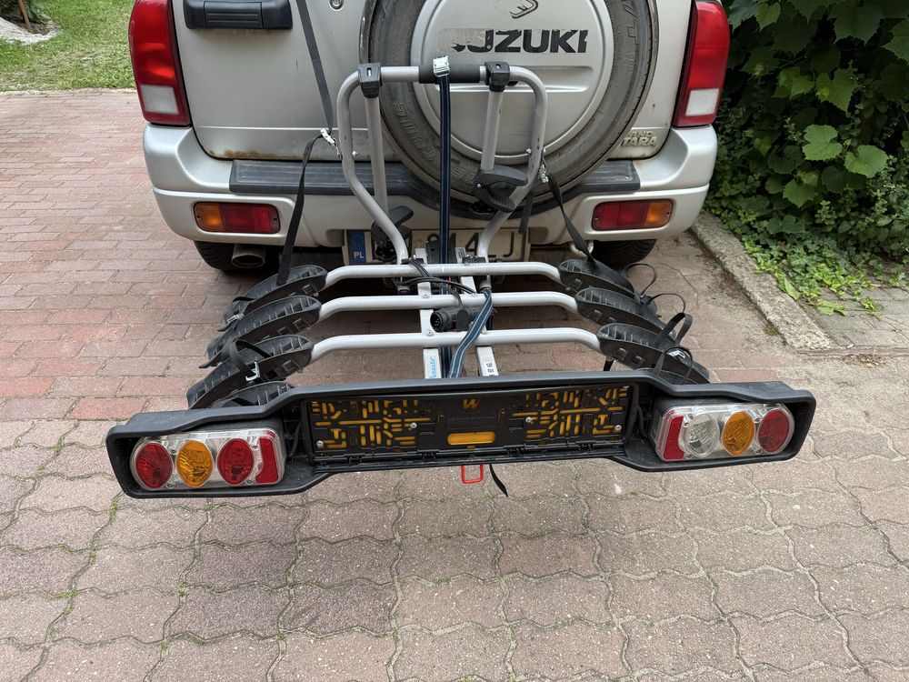 Bagażnik peruzzo na hak na 4 rowery