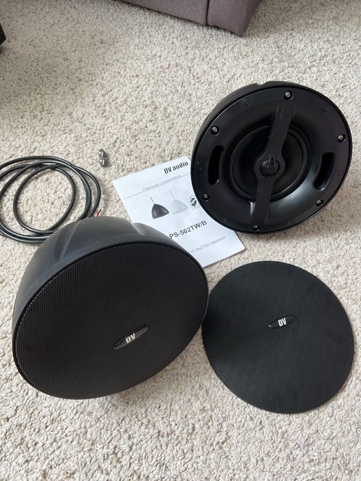 Підвісна акустична система 5"+1.5" 100В або 8ом фоновий звук акустика