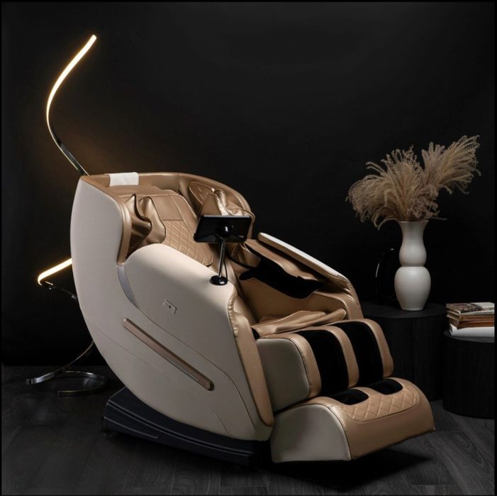 Масажне крісло  Mebel  ELIT VX MAX коричневе, бежеве, чорне, сіре