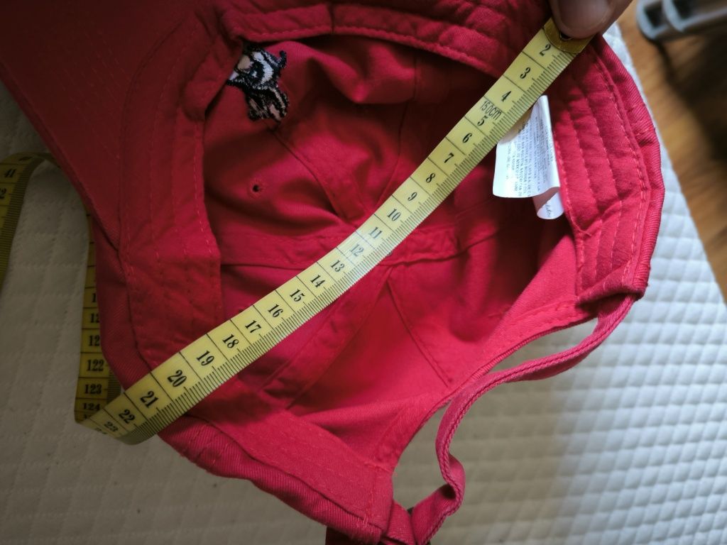Rcb Polo Club czapka z daszkiem cap czerwona płytka unisex