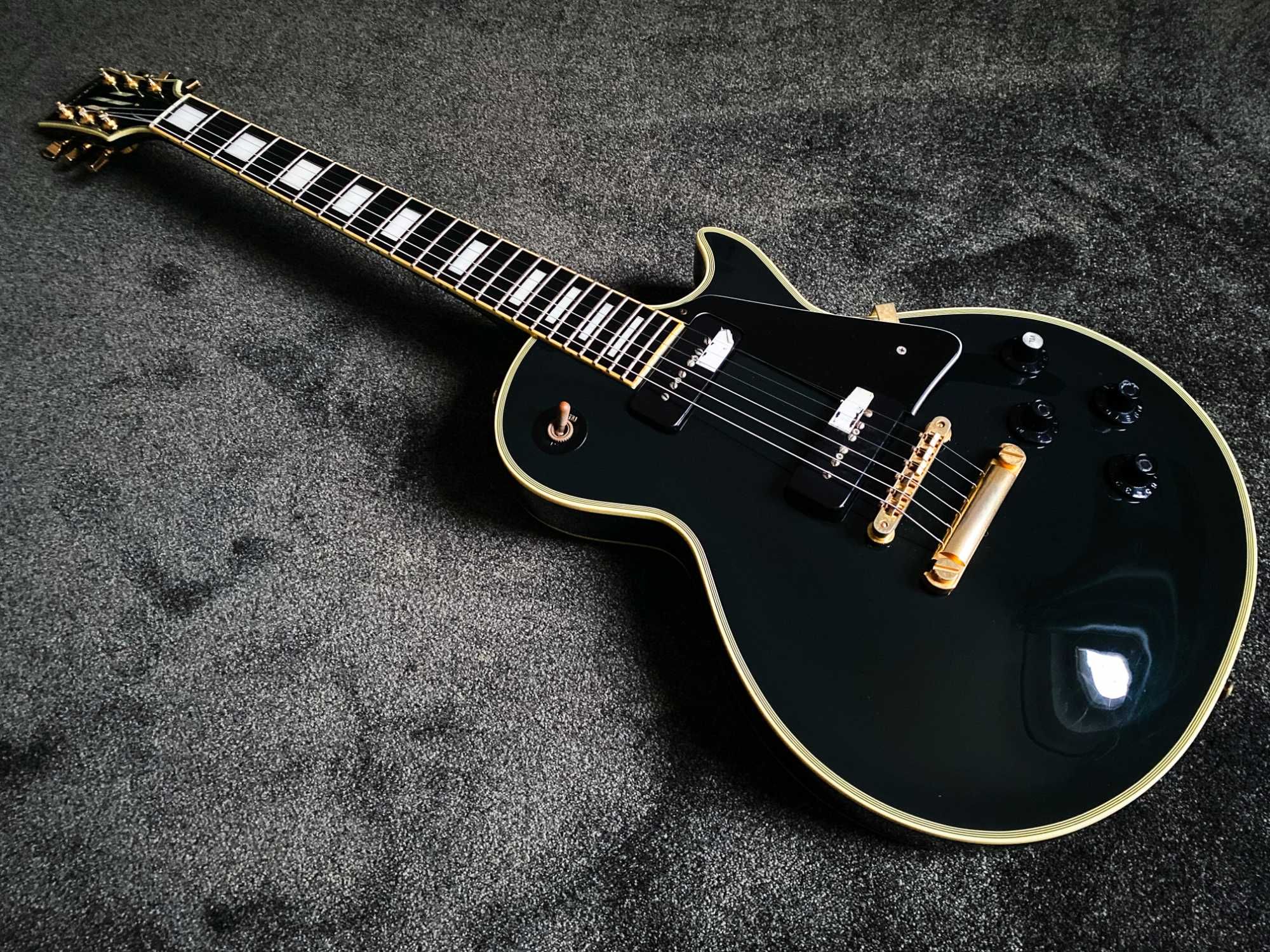 ESP Edwards E-LP-130CD/P Les Paul Custom Black 2008