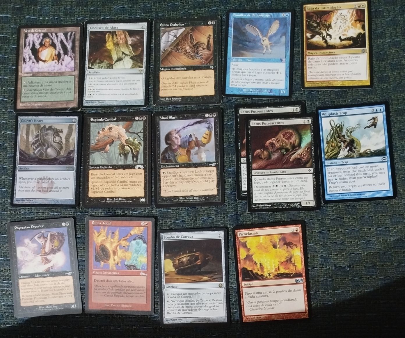 MTG/Magic the Gathering - 104 básicos+outras cartas