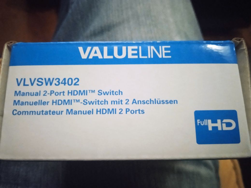 Switch 2 portas Hdmi - ValueLine