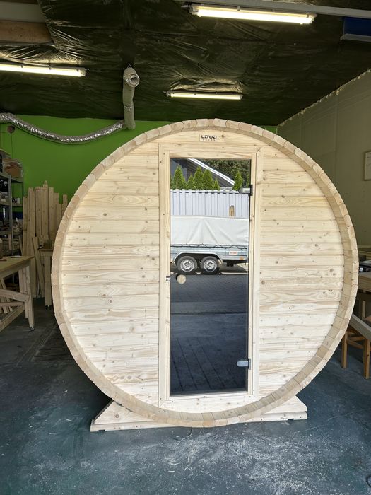 LAWA Sauna Beczka Producent SPA Szwedzkie drewno TOP Produkt
