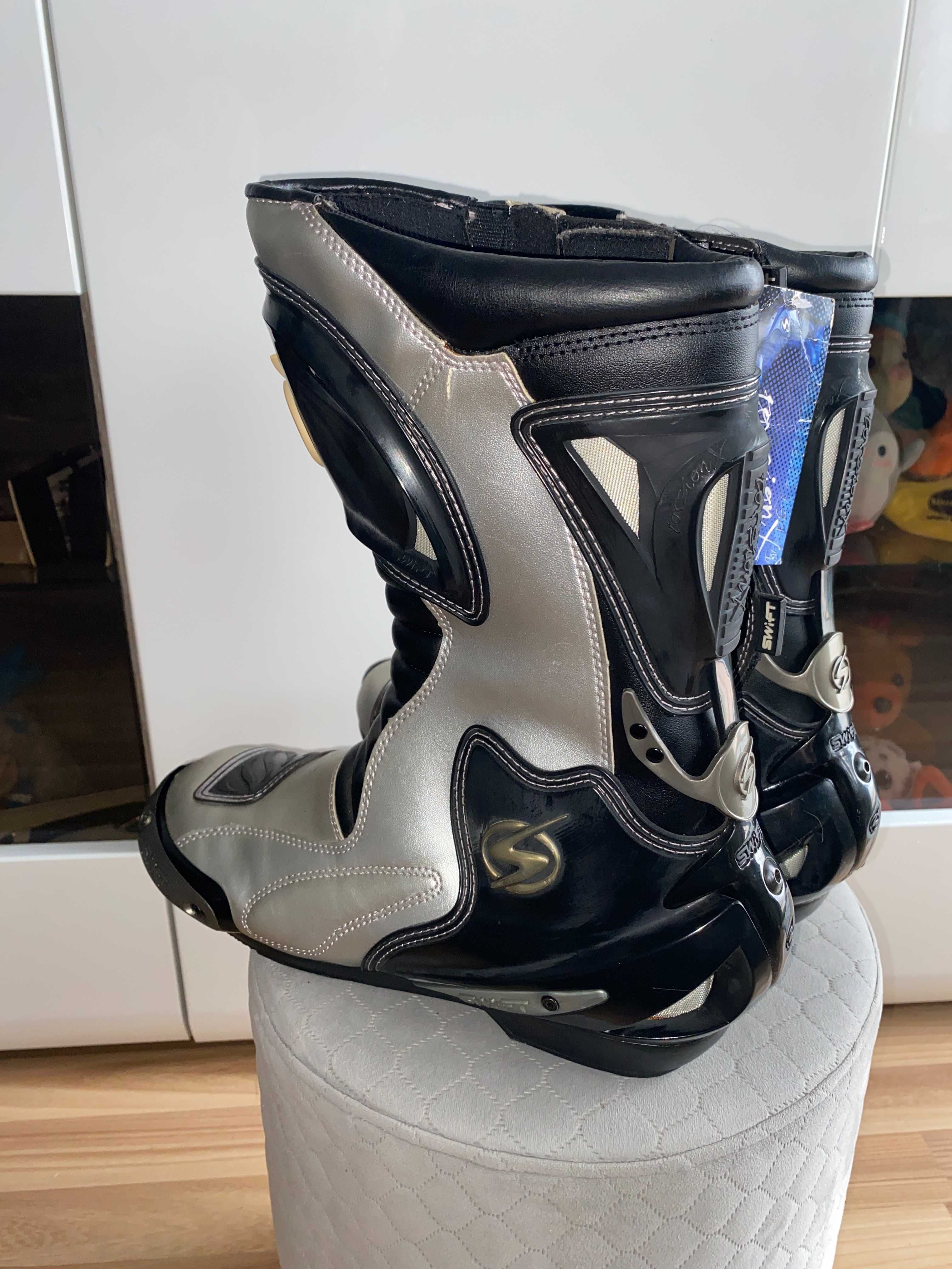 Buty Swift Torsion-X Race Black/Silver rozmiar 44  NOWE sportowe