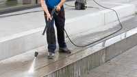 cleaning yards and roofs from mold