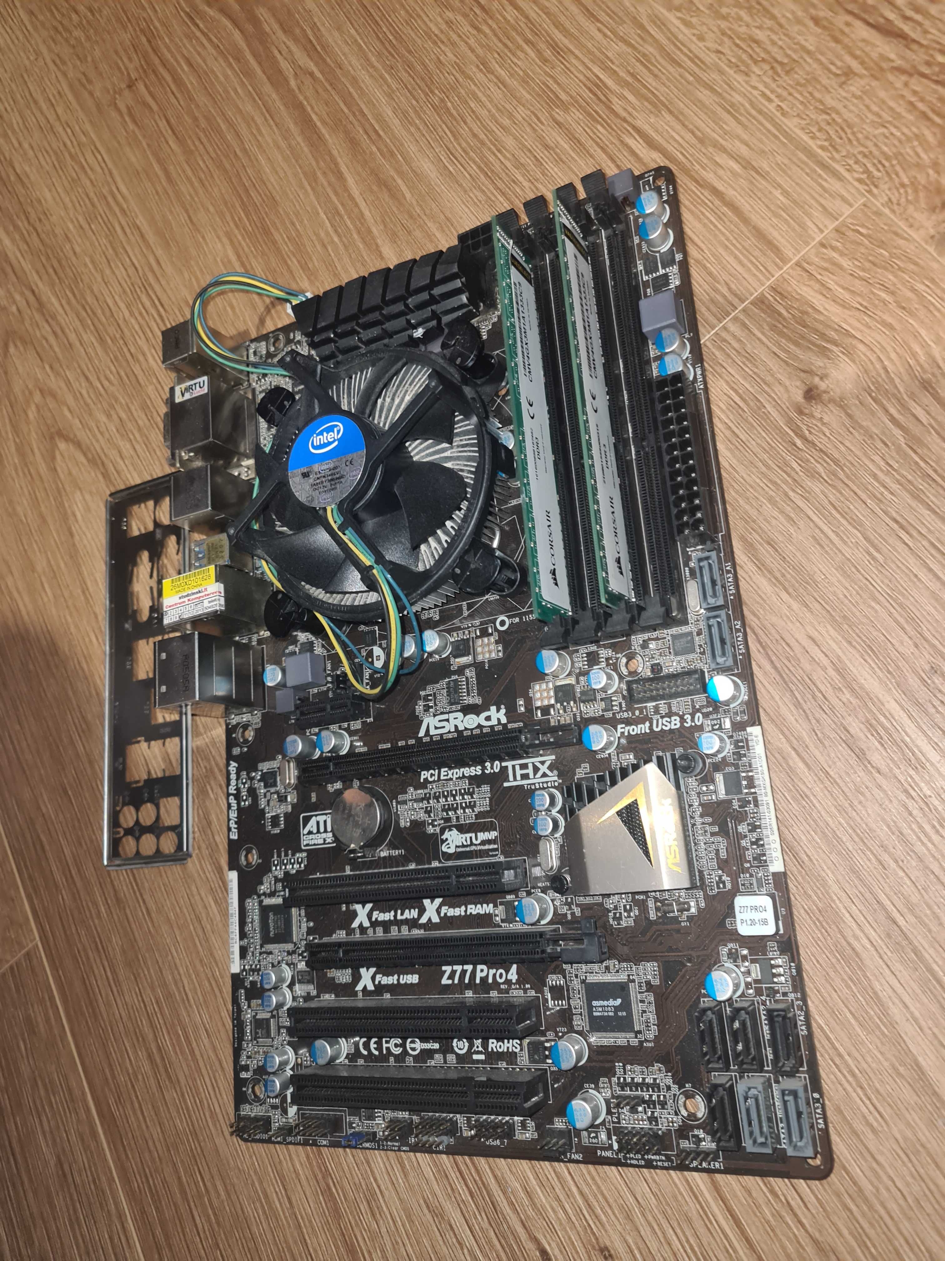 Płyta Z77 + i5 3330 + 8GB DDR3
