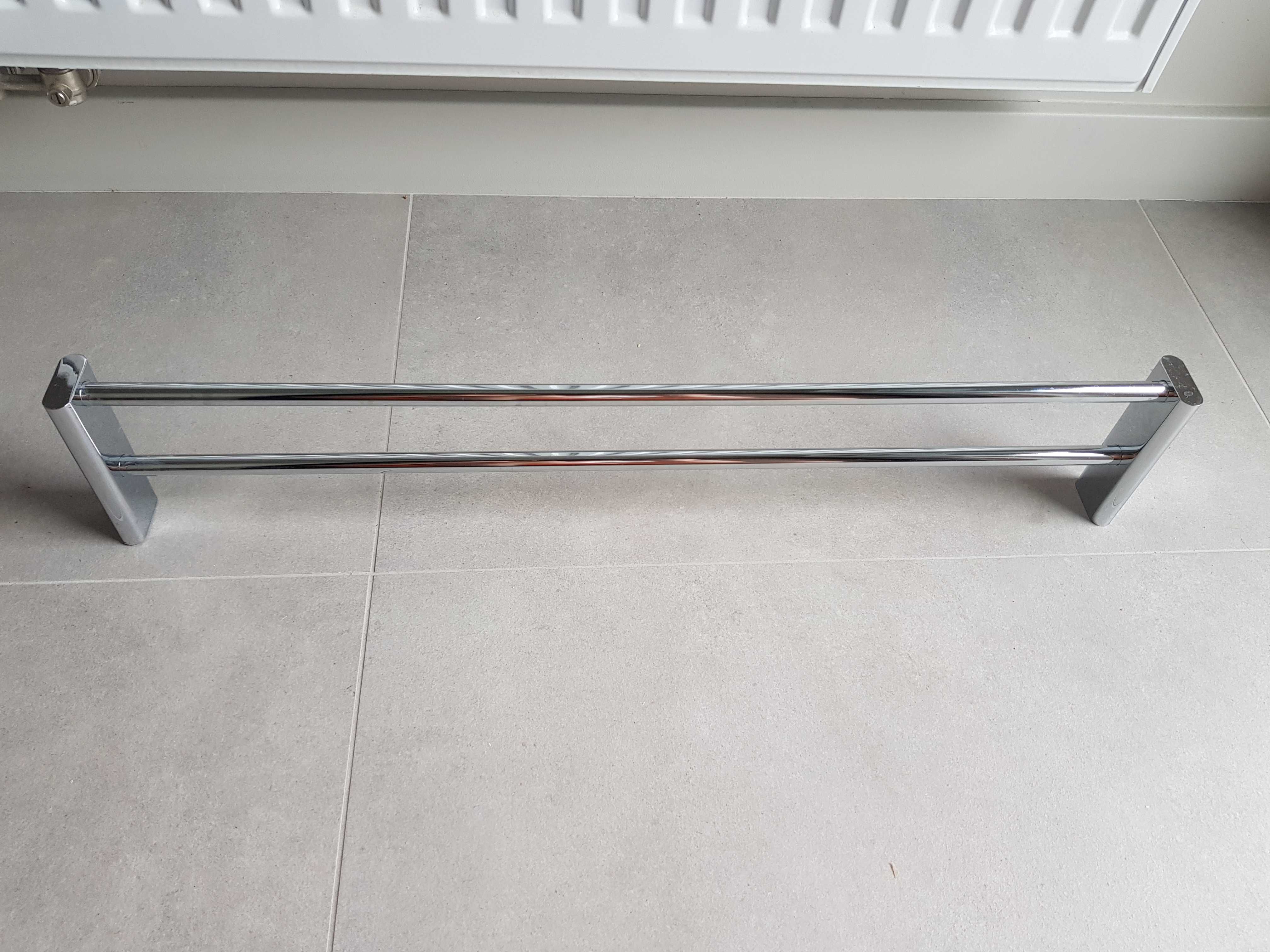 Wieszak na ręcznik podwójny 60CM CHROM RIKO EXCELLENT