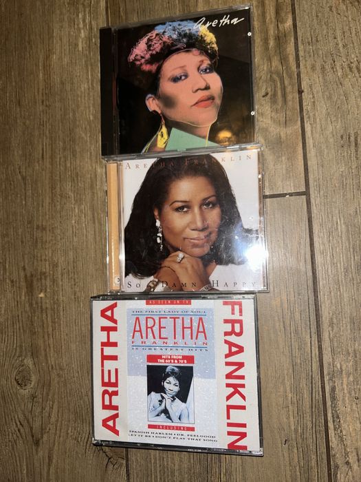 Aretha Franklin 3 albumy (4 płyty CD) oryginalne stan bdb cena za kpl