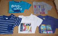 T-shirt 2/3 anos criança, benetton, H&M, zippy... lisas, estampadas