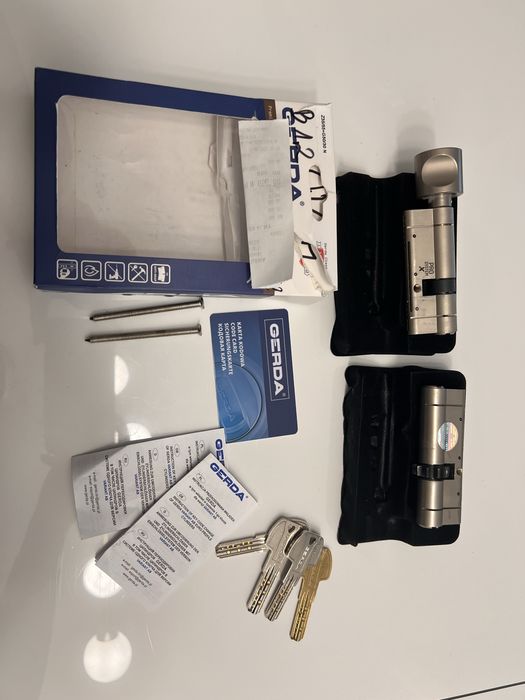 Wkladki/wkładka /zamek do drzw zamki zebezpieczenie gerda pro system x