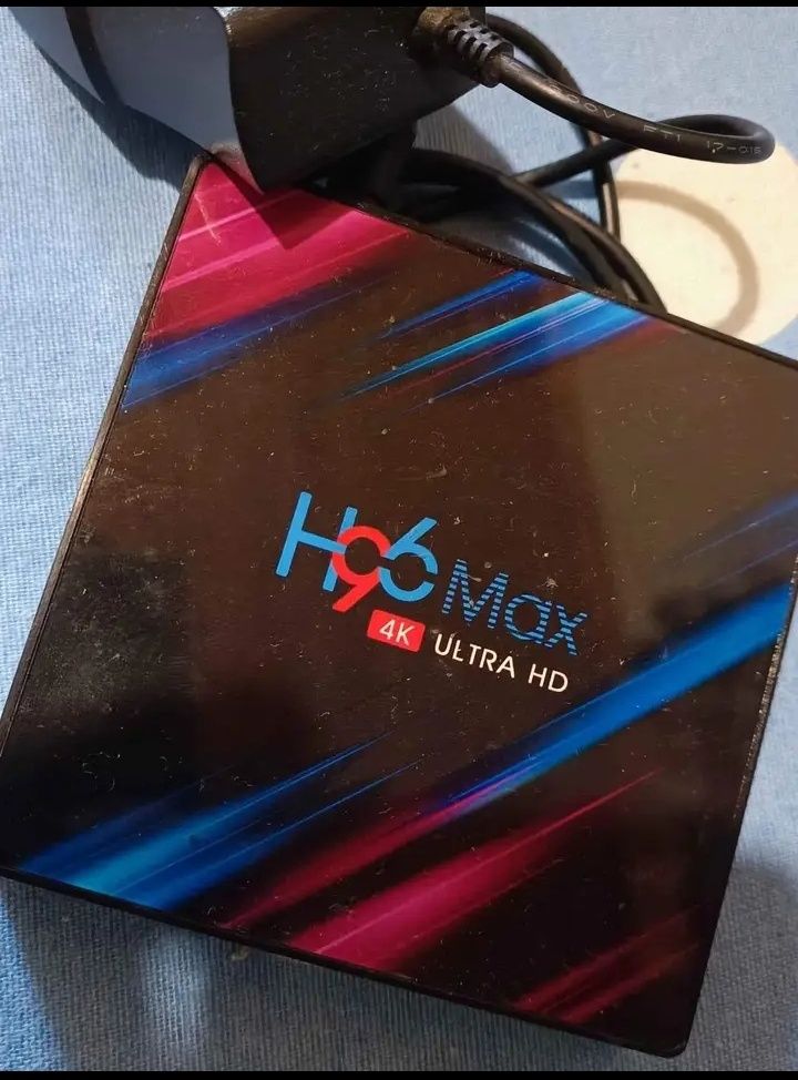 VBox Android H96MAX 
Nova em Caixa Selada