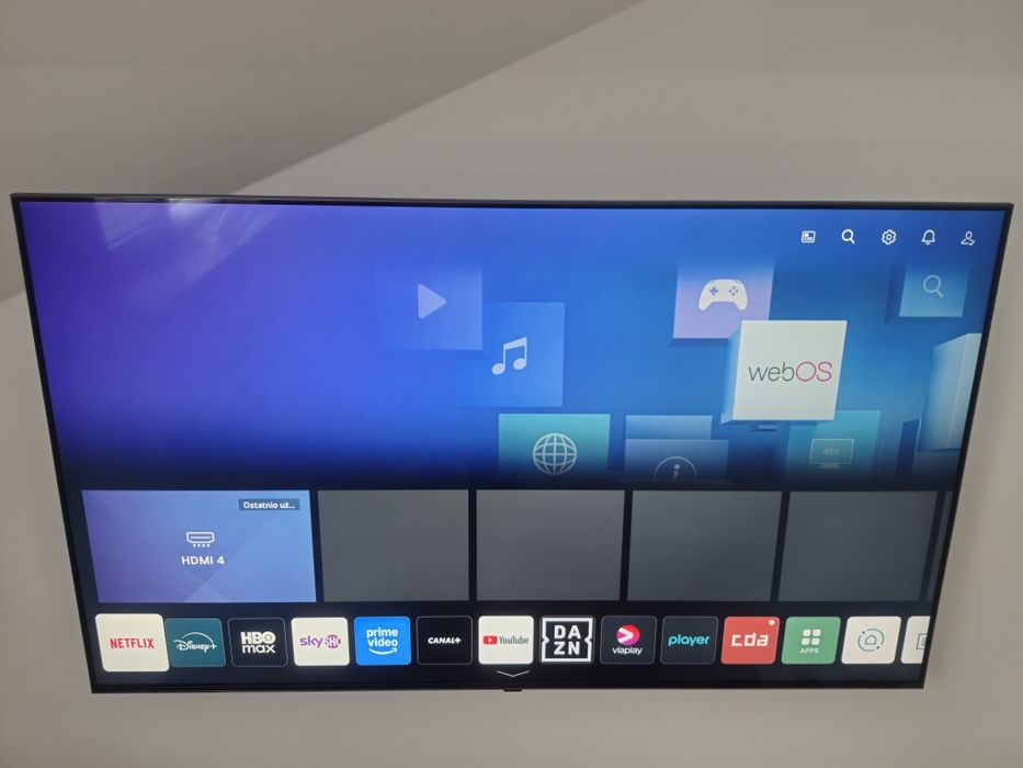 Telewizor LG 65NANO86 - 65" 4K HDR NanoCell / Dolby Vision IQ / 120Hz