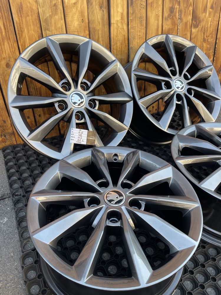 Диски 5/112 r16 Skoda оригінал