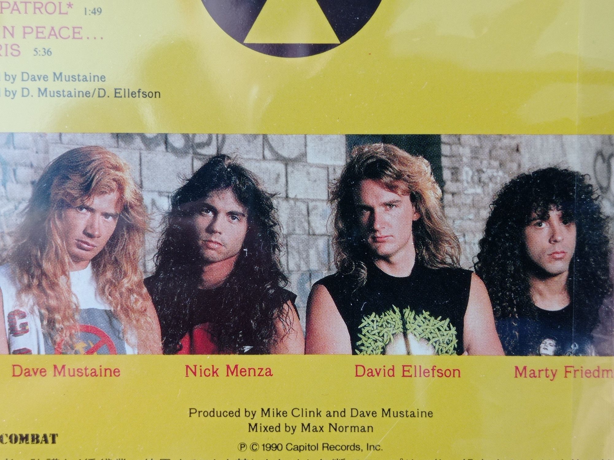 Płyta kompaktowa MEGADETH RUST IN PEACE oryginalne japońskie wydanie
