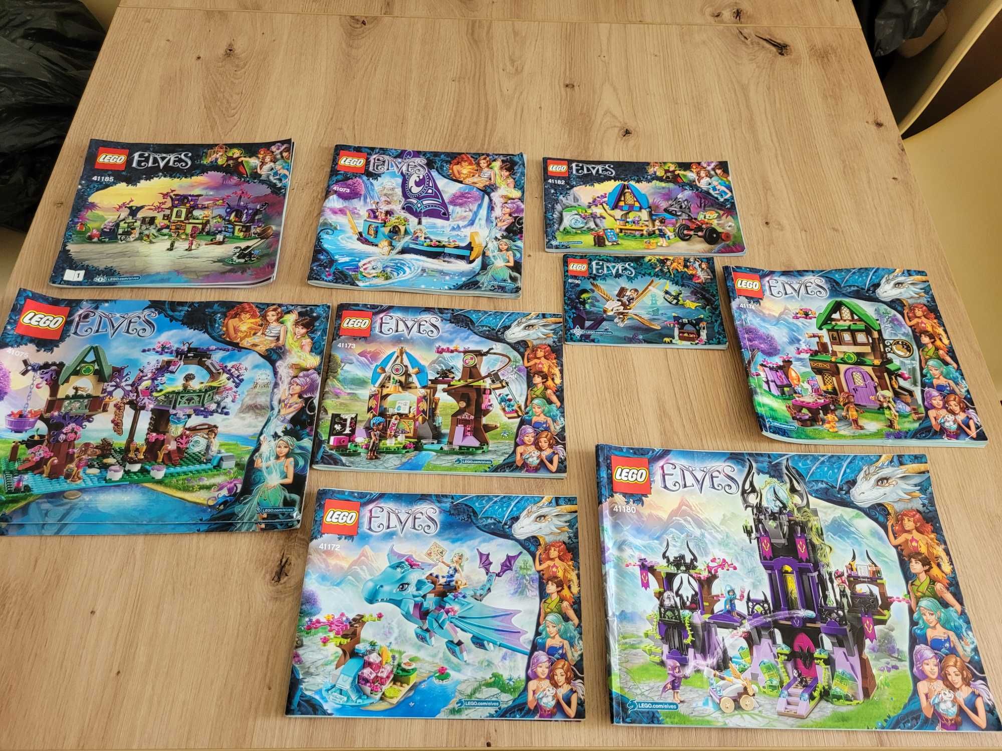 Seria 9 zestawów Lego Elves