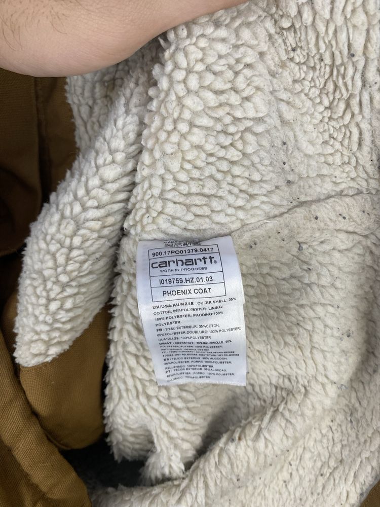 Куртка carhartt шерпа