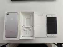 iPhone 7 256GB Silver A1778 / stan wzorowy / bateria 79% / FV23%